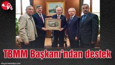 TBMM BAŞKANINDAN DESTEK