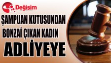 ŞAMPUAN KUTUSUNDAN BONZAİ ÇIKAN KADIN ADŞİYEDE...