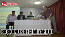 BAŞKANLIK SEÇİMİ YAPILDI