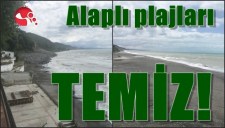 Alaplı plajları temiz