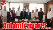 Anlamlı ziyaret...