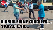 BİRBİRLERİNE GİRDİLER... YARALILAR...