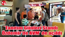 TANITIM GÜNLERİ STANDI ÖZDEMİRDE AVM DE AÇILDI