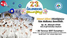 23.GELENEKSEL TOPLU SÜNNET ŞÖLENİ YAPILACAK