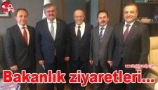 Bakanlık ziyaretleri...