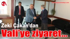 Zeki Çakandan Valiye Ziyaret...