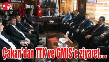 Çakandan TTK ve GMİSe ziyaret...