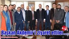 Başkan Akdemiri ziyaret ettiler...