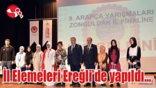 İl Elemeleri Ereğlide yapıldı...