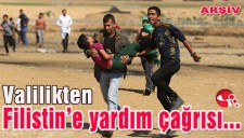 Valilikten Filistine yardım çağrısı...
