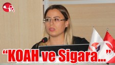 KOAH ve Sigara konferansı verildi...