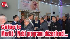 Gülüçte Mevlid-i Nebi programı düzenlendi...