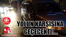 Kamyonet yayaya çarptı...