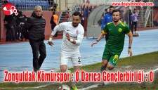 Zonguldak Kömürspor : 0 Darıca Gençlerbirliği : 0