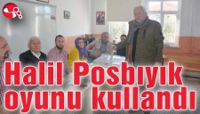Halil Posbıyık oyunu kullandı