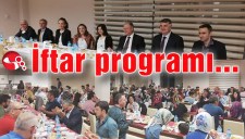 Hemşireler haftasında iftar programında buluştular...