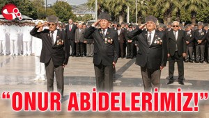 Karadeniz Ereğlide Gaziler Günü kutlamaları...