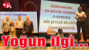 “Aile İçi İletişim Konferansı”na yoğun ilgi...