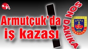 Armutçukda iş kazası