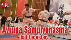 Avrupa Şampiyonasına katılacaklar...