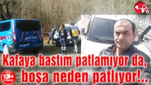 Kafaya bastım patlamıyor da, boşa neden patlıyor..