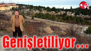 690 evler mezarlığı genişletiliyor…