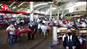 Pazara tezgah yerine düğün masası kuruldu…