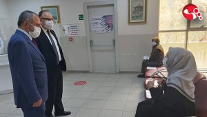 Vali Tutulmaz Diş Hekimliği Fakültesini gezdi