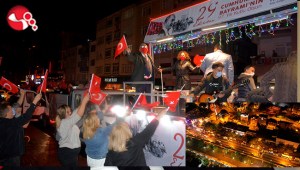 Ereğli Cumhuriyet Bayramında TEK SES TEK YÜREK...