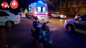 Gençlerin motor keyfi kazayla bitti