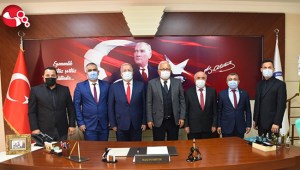 Esnaf Kefalet Yönetiminden Başkan Posbıyıka ziyaret...