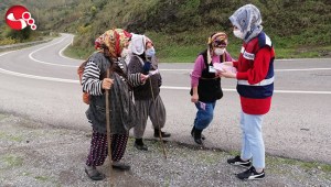 Kadına Şiddete karşı broşür dağıtıldı