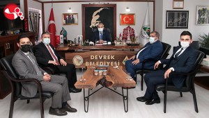 Başkan Bozkurt ‘a Diyanet-Senden ziyaret