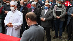 Maden işçisi son yolculuğuna uğurlandı