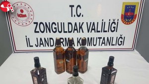 Kaçak alkol ele geçirildi