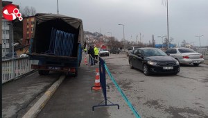 Parklanmalara barikat önlemi