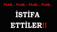 ŞOK İSTİFA