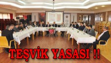 TEŞVİK YASASI TOPLANTISI DTSODA YAPILDI
