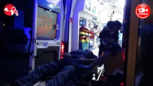 Alkollüydü, duvara çarparak durabildi