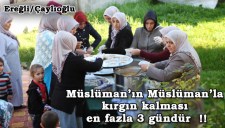 KURAN KURSU ÖĞRENCİLERİ AŞURE DAĞITTI