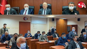 Vali Tutulmaz, Köy Muhtarlarıyla görüştü