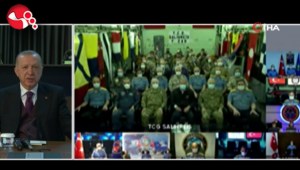 Cumhurbaşkanı Erdoğan Zonguldaktan katıldı