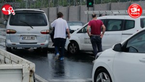 4 araçlı zincirleme kaza