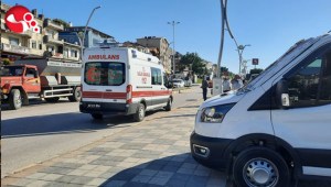 Alaplıda motosiklet kazası...