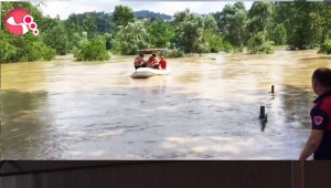 EREĞLİ İTFAİYESİ SELDE MAHSUR KALANLARI I KURTARDI