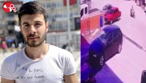 23 yaşındaki Ahmetin öldüğü kaza anı görüntüleri