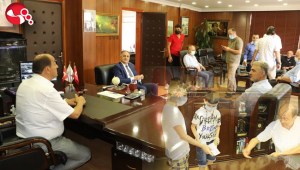 Gülüç Halkı ile bayramlaştılar…