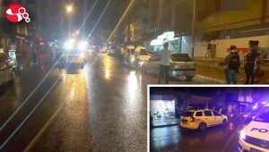 Ticari taksi ile kamyonet çarpıştı