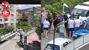 Meydanda başladı... Karakol önünde devam etti...