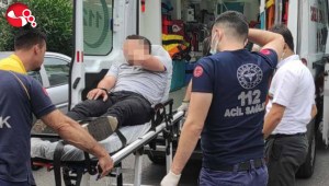 Motosiklet kazası: 1 yaralı